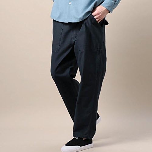 Amazon ビューティ ユース ユナイテッドアローズ メンズ Beauty Youth 別注 Gung Ho Wide Baker パンツ Navy 28inch ロングパンツ 通販