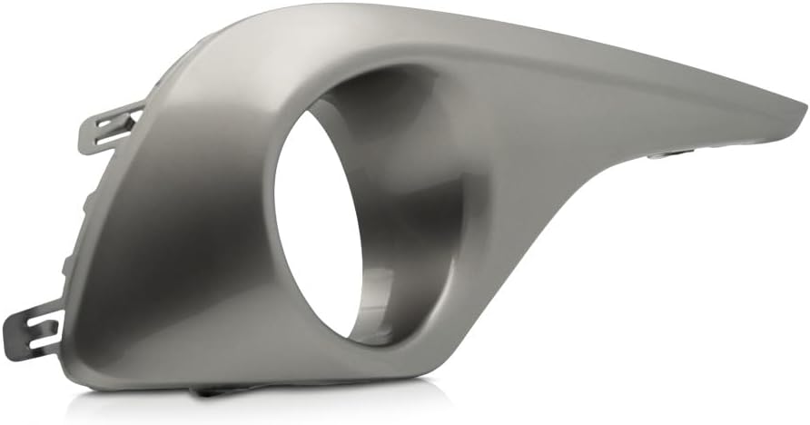 For Toyota Highlander Fog Light Cover 2011 2012 2013 Passenger Side | Painted Silver | DOT/SAE Compliance | TO1039154 | 814810E060