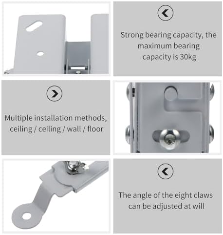 ARTIBETTER Universal Projector Mount Adjustable Ceiling Wall Bracket Extendable Arms Height Adjustable Projection Machine