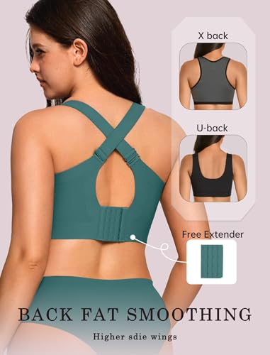 Image of OEAK Womens Wireless Jelly Bras Plus Size Support Push Up Comfortable Bra