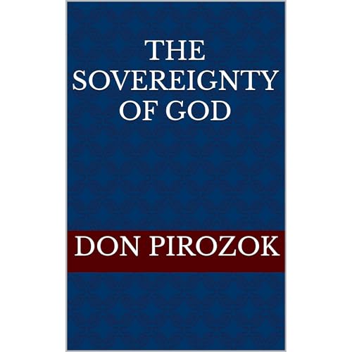The Sovereignty of God Audiolibro Por Don Pirozok arte de portada