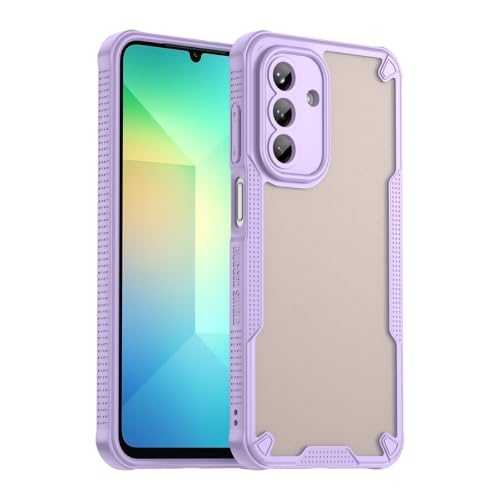 Coque de protection Galaxy A26 5G violette finition mate haut de gamme