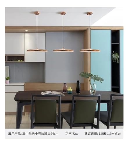 Suspension LED îlot de cuisine pour éclairage de table à manger élégant - 3