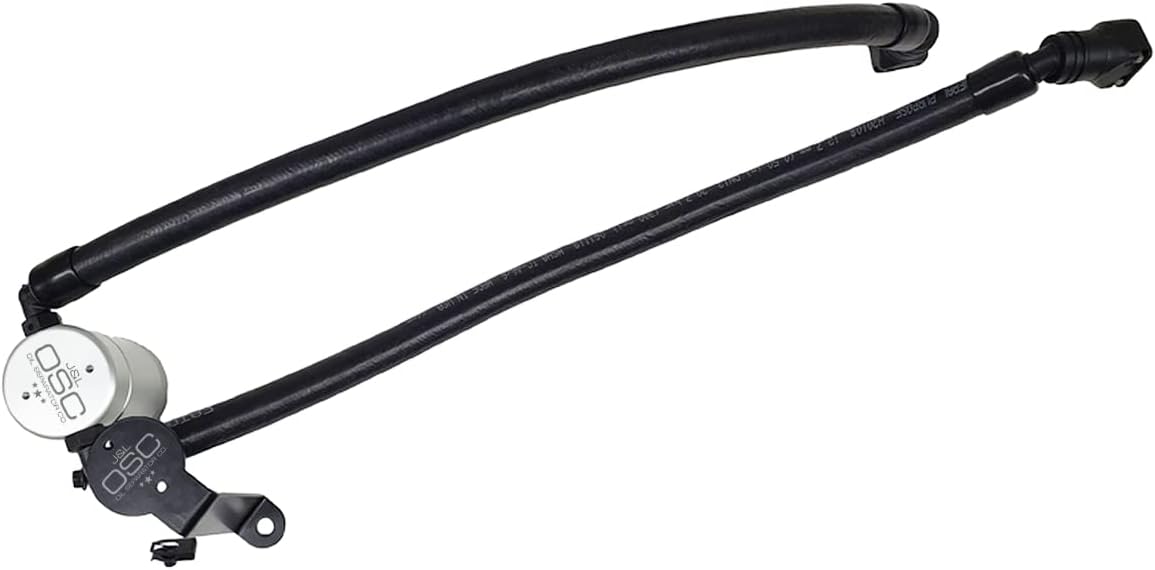 J&L Oil Separator Co. Oil Separator 3.0 Compatible with 2020-2026 Explorer 3L & 2020-2026 Lincoln Aviator 3L Passenger Side (Black)
