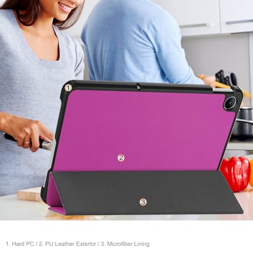 Coque Xiaomi Redmi Pad 2 veille auto avec support multi-angles - 6