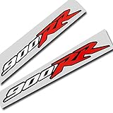 220mm x 28mm x 2 Twisted Melon CBR900rr CBR 900 RR 900RR ROT Wei SCHWARZ Aufkleber Grafiken X 2 220mm