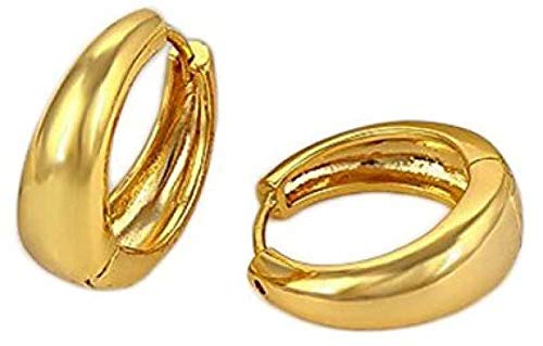 Karishma Kreations Mens Jewellery Valentine Golden Silver Dumbell Ear mens jewellery Copper Hoop Earring (B08XB6WSS4) Amazon Price History, Amazon Price Tracker
