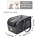 Psdndeww Pet for Seat Breathable for Cat Car for Seat for Small Dogs Portable Detachable Dog Travel Seats with Safety