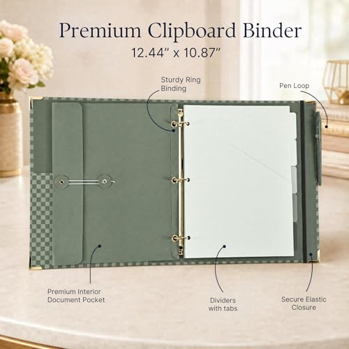 Porte-bloc avec intercalaires à onglets pour trier vos notes - 5