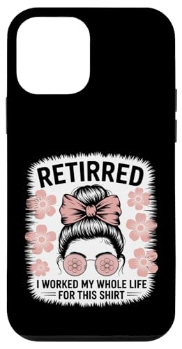 Retired Girl I Worked My Whole Life For This �V���c ���f�B�[�X �X�}�z�P�[�X iPhone 12 mini �p