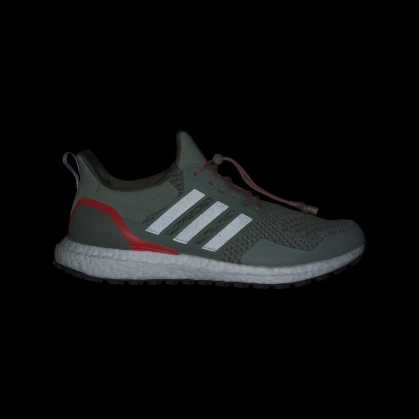 Image of adidas Ultraboost 1.0 Shoes Men's, Green, Size 8