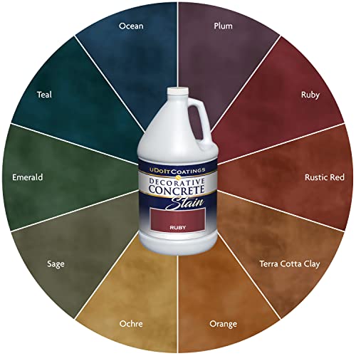 U Do It Coatings Concrete Stainch In/Outdoor. Industrial-Quality. Eco-Friendly. 19 Colors/3 Sizes. Order Color Sample First thumb #3