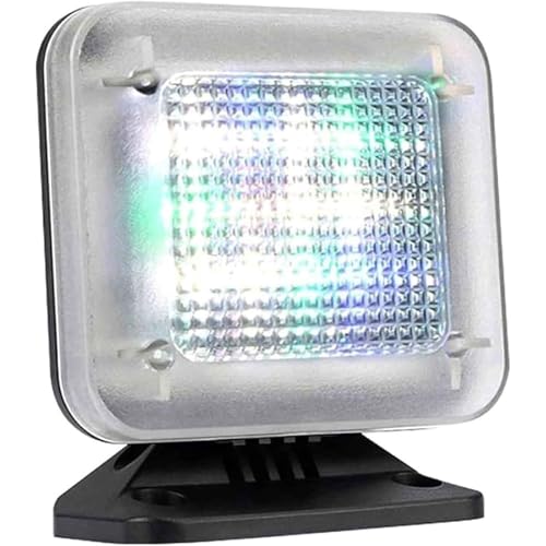 Simulador de TV LED falso, lámpara antirrobo con 4 modos, televisor falso de seguridad for el hogar con temporizador y sensor de luz LED, for protección contra robos.