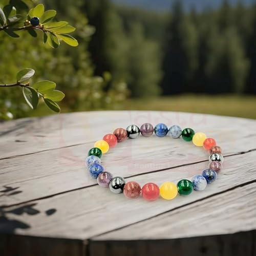 Image of Certified Crystal Bracelet | 8mm Beads | Stretchable Healing Bracelet | Bracelets for Men and Women |