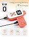 Lightweight Cat Shock Collar with Remote, Mini 3300Ft Cat Training Collar with Shock/Vibration/Beep Vibration&Beep 4 Modes, Ultra-Small Waterproof Shock Collar for Cats with 200-Level for Misbehavior