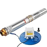 【MATERIAL DE CALIDAD】- Fabricada en acero inoxidable 304, la bomba sumergible para pozos es resistente al óxido y al agua salada, y por lo tanto altamente duradera y resistente al agua durante mucho tiempo.