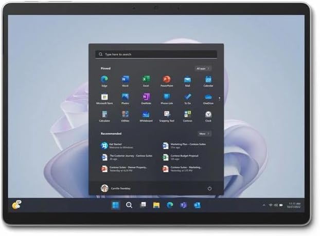 Microsoft Surface Pro 9 (QIZ-00001) 13-inch Touchscreen Pixelsense (2880×1920) I7-1255U 16GB RAM 512GB SSD Windows 11 Platinum Renewed