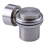 KES SUS 304 Stainless Steel Magnetic Door Stop Door Catch Metal Door Holder Doorstop Heavy Duty Conceal Screw Floor Mount Brushed Finish, HDS206-2