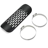 'Compatible para la mayoría de motocicletas con 40 mm ~ 63 mm (1 – 5/8 "~ 2 – 1/2) Diámetro de escape, por ejemplo, Harley Yamaha Ducati KTM Kawasaki Suzuki Honda