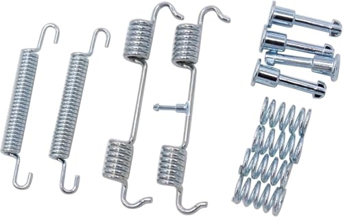 Image of AKPART 1 SET Rear Parking Handbrake Brake Shoe Fitting Kit 160mm Compatible for BMW 3 SERIES E46 1998-2006 BSF0801B LY1297