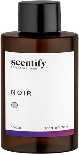 Miniatura 2 de Aroma de aceite aromático Noir para difusores de aceite por Scentify- Lujoso aceite aromático con bergamota hoja de laurel vetiver cedro aromas de