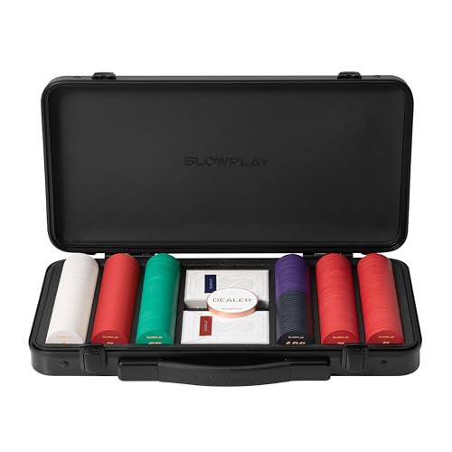 SLOWPLAY Godel Keramik Poker-Chipsatz 300 Stk.