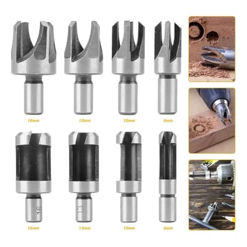 Broca para Madeira, Broca Escalonada Cônica, 26 peças