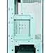 Thermaltake View 600 TG; Full Tower; 420mm Radiator Support; 480mm GPU Clearance; Hidden Connector Support; Rotatable PCIe Slots; 220mm PSU Clearance; Transformative Teal; CA-11H-00FTWN-00