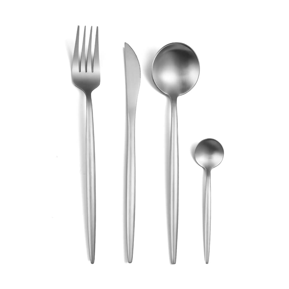 304 Heavy Duty Stainless Steel Silverware Set 48 Piece Cutlery Set Kitchen Utensil Set Cutlery Set for 12