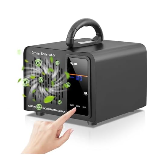 Generador De Ozono 60000 Mg/H,Pantalla Táctil,400㎡,120 Minutos Timer,Maquina De Ozono Para Industrial,Casa,Automóvil,Apartamento,Hoteles,Cocina