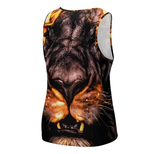 Supdreamc Men's Crew Neck Sleeveless Vest Undershirts Beachwear for Exercise Running3