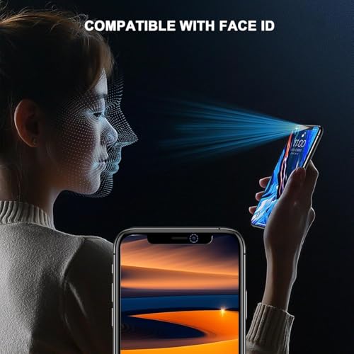 Image of DPJ Privacy Tempered Glass Screen Protector for iPhone 17 Air with Edge to Edge Coverage - Anti Spy, Case Friendly and Bubble free installation kit (6.5 Inches) [Pack of 1]
