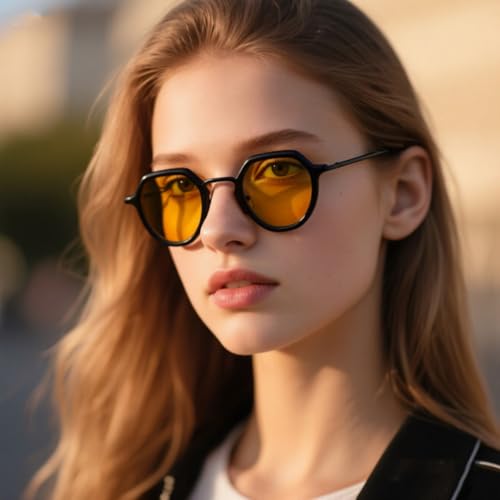 Lunettes de soleil rétro punk en métal de luxe de haute qualité