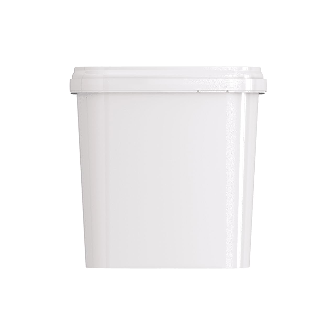 Lubrisolve White Rectangular 10 litre Bucket and Lid
