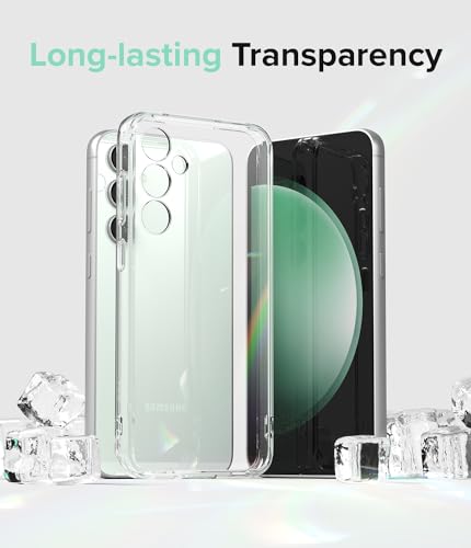 Accessoires Samsung S23 FE Coque Transparente Solide Protection Intégrale - 3