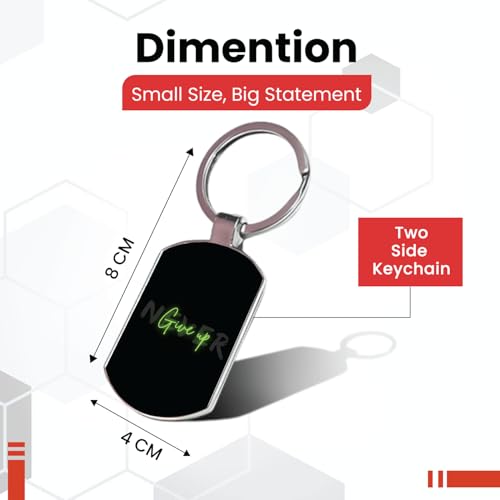 Image of Premium Printed Metal Keychain for Men & Women | High-Definition Artwork Print | Durable Key Ring for Car, Bike, Home & Office Keys | Stylish Decorative Key Holder Gift