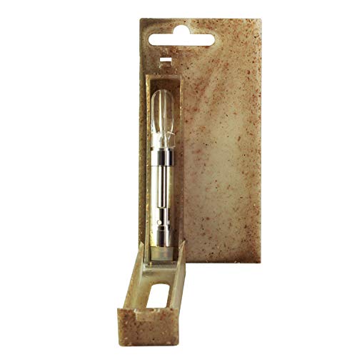Cart Card – Child Resistant Cartridge Box - Vaporizer Cartridge Packaging Container Tube (250, Natural Hemp)