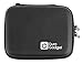 Price comparison product image DURAGADGET Rigid Black Shell Case w/Secure Dual Zip Feature/Belt Clip & Multiple Accesory Compartments