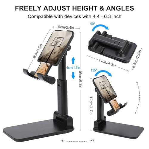 Support de téléphone pliable pour éviter les douleurs de cou devant vos vidéos