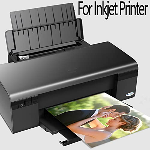 Liwute 20Sheets 8X11.5" Double-Sided Glossy Photo Paper For Inkjet Printer Printing, 160Gsm Coated Paper For Business Card, Menu, Design Draft Printing Etc (160G-20Sheets) #TOP4