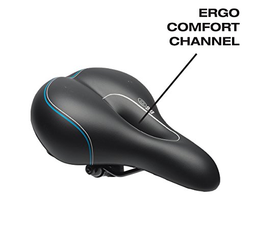 Bell Comfort 820 Soft Tech Bike Seat - Black #TOP2