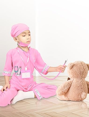 Disfraz completo de veterinario para niños ANPHILE 6-8 años miniatura 6