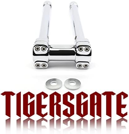 Amazon.com: TIGERSGATE Chrome 1 inch Diameter Investment-cast steel ...