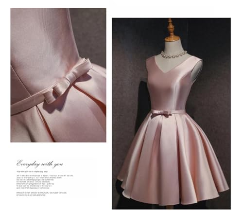 Satin Cocktail Dresses Robes Cocktail Party Dress for Women Graduation Homecoming Dress4
