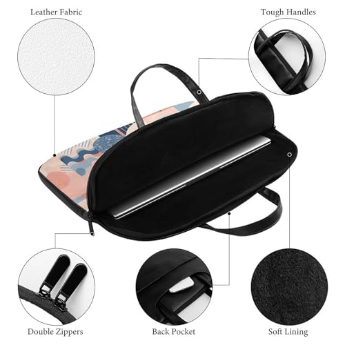 Bolsa para Laptop 17 Pulgadas Impermeable Estilo Patchwork miniatura 3