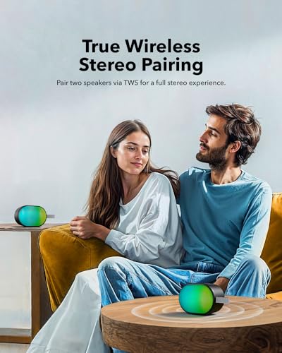 soundcore by Anker Pyro Mini Portable and Compact 6W Bluetooth Speaker with Loud and Strong bass, 10 Hrs Playtime, 57mm Driver, Bluetooth 5.3... - Image 5