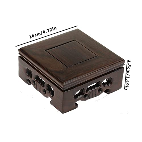 Base Ebony Theapot Théière et Supports de Présentation pour Vases Grand Format - 3