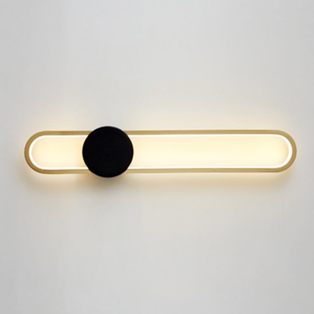 Modern Linear Wall Sconce Lighting LED Wall Lamp Long Wall Light Fixture Living Room Wall Sconces Strip Linear Wall Lamps Indoor Wall Wash Lights for Living Room Bedroom Hallway