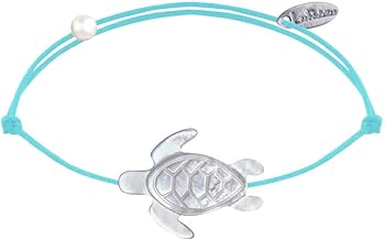 LES POULETTES BIJOUX - Bracelet Lien Tortue en Nacre