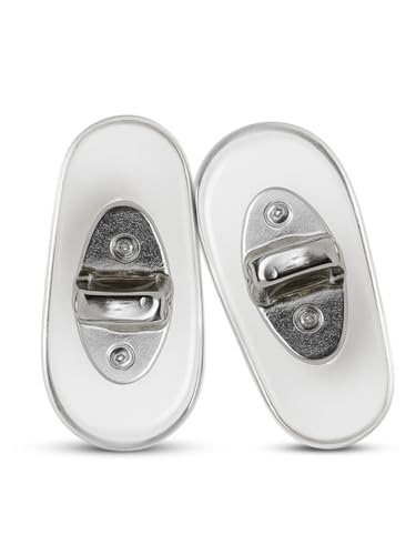 SPORTS WORLD VISION Nose Pads Replacement for Certain RB Frames | Screw Fit | Silver Colour | 1 Pair